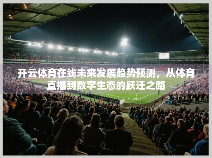 开云体育在线未来发展趋势预测，从体育直播到数字生态的跃迁之路