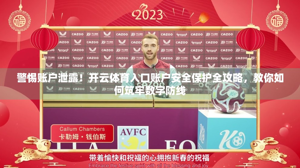 警惕账户泄露！开云体育入口账户安全保护全攻略，教你如何筑牢数字防线